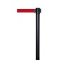 COLONNINA NERA NASTRO ROSSO (Y612N280COL-RO)