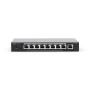 Ruijie Networks RG-ES209GC-P switch di rete Gestito Gigabit Ethernet (10/100/1000) Supporto Power over Ethernet (PoE) Nero