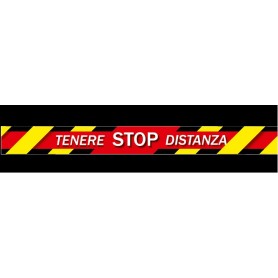 GOUP SOLUTIONS STICKER DA TERRA MANTIENI LA DISTANZA (STICKERDIST)