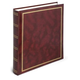 ALBUM FOTO 30FOGLI 30X33CM ROSSO (0379-R)