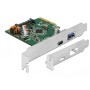 DeLOCK 90299 scheda di interfaccia e adattatore Interno USB 3.2 Gen 1 (3.1 Gen 1) (90299)