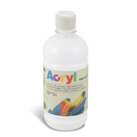 BOTT 500ML TEMP ACRILICA BIANCO (4003TA500100)