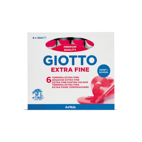 Giotto 352010 colore a tempera 12 ml Tubo Magenta (352010)