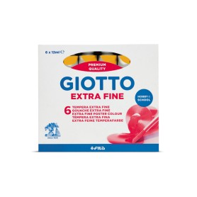 Giotto 352021 colore a tempera 12 ml Tubo Giallo (352021)