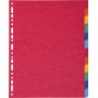 Exacompta 2412E divisore Multicolore (2412E)
