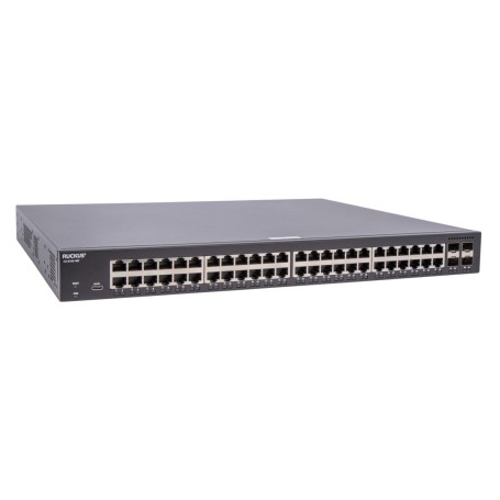 RUCKUS Networks ICX8100-48P switch di rete Gestito Gigabit Ethernet (10/100/1000) Supporto Power over Ethernet (PoE) 1U Nero
