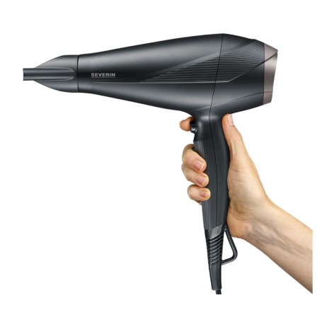 Severin HT 0167 asciuga capelli 2300 W Nero, Argento (HT0167)