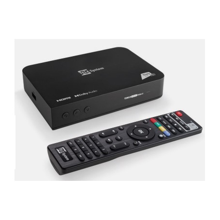 TELE System 58010100 set-top box TV Satellite Nero