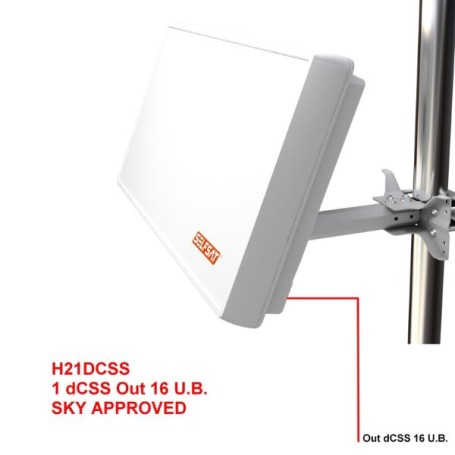 SELFSAT H22D LNB DCSS 16 UB SKY (SS-H21DCSS)