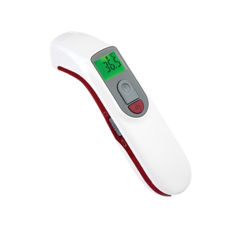 GIMA Aeon A200 Termometro a rilevamento remoto Rosso, Bianco Fronte Pulsanti (INZ758)
