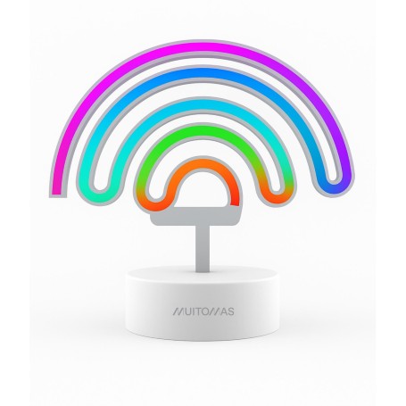 NEON TABLE LAMP TYPE-C RAINBOW (NEONRAINBOWC)