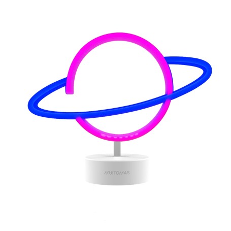 NEON TABLE LAMP TYPE-C SATURN (NEONSATURNC)