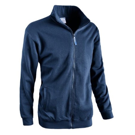 FELPA FULL ZIP JUMP BLU NAVY-L (50300B-L)