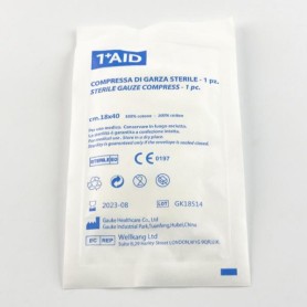 COMPRESSA GARZA 18X40 STERILE (0976)