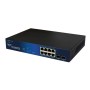 Allnet SG83 Rackmount Gigabit Smart Switch, 8x RJ-45, 2x SFP, 140W PoE+, V2 (ALL-SG8310v2PM)