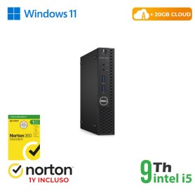 RINOVO Mini PC DELL Optiplex 3070-5070M i5-9X00 SODDR4 8GB SSD 256GB W11P CLOUD20GB Grade A 1Y Warra (RN45522312)