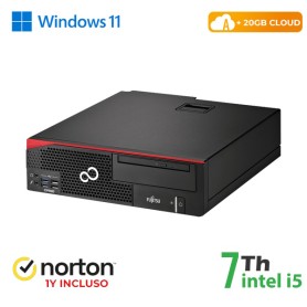 RINOVO PC FUJITSU Esprimo D757-957 SFF i7-7X00 DDR4 8GB SSD 256GB W11P CLOUD20GB Grade A 1Y Warranty (RN54622311)