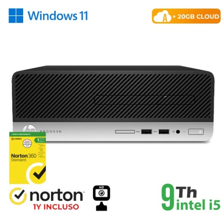 RINOVO PC HP 400-600 G5 SFF i5-9X00/DDR4 8GB/SSD 256GB/W11/CLOUD 20GB/Grade A/1Y Warranty + NORTON + (RN64522381)