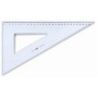 ARDA Squadra 60° 30 cm Linea Uni Polistirolo Trasparente (28830SSA)