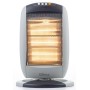 Qlima EIH1200 Interno Nero, Grigio 1200 W Riscaldatore di ambienti elettrico alogeno (EIH1200)