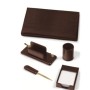 SET SCRIVANIA 5 PEZZI MARRONE (119-M)