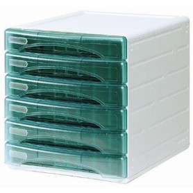 ARDA TR13G 6P scatola per la conservazione di documenti Verde (TR13G6PV)