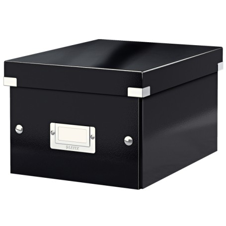 Leitz Storage Box Click & Store Small scatola per la conservazione di documenti Faesite Nero (60430095)