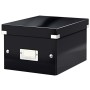Leitz Storage Box Click & Store Small scatola per la conservazione di documenti Faesite Nero (60430095)
