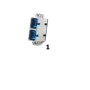 ADATT.SC DUPLEX MM AQUA (418510)