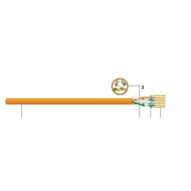 CAVO U/UTP CAT.6 B2CA ARANCIO 305M (24014101BP)