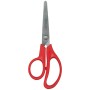 ARDA FA1206 forbici da cancelleria Universale Taglio dritto Rosso, Acciaio inossidabile (FA1206)