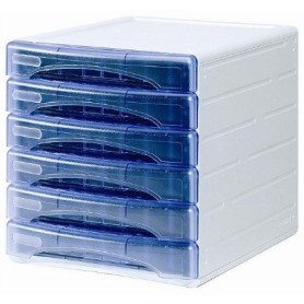 ARDA TR13G 6P scatola per la conservazione di documenti Blu (TR13G6PBL)