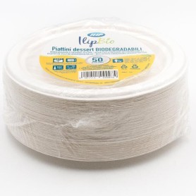 CF50 PIATTI DESS. BIA D.175MM PULP (71200)