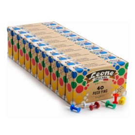 CF10X40 PUSH PINS COLORI ASSORTITI (PUC40)