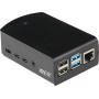 Joy-iT RB-ALUCASEP4+06 accessorio per scheda di sviluppo Custodia Nero