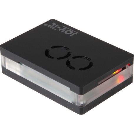 Joy-iT RB-CASEP4+03B accessorio per scheda di sviluppo Custodia Nero, Trasparente