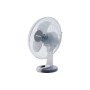 Termozeta Ventilatore Da Tavolo 40cm 3 Pale Bianco/Grigio (TZWZ05) (8028153095713)