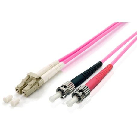 Equip 255543 cavo InfiniBand e in fibra ottica 3 m LC ST Viola (650131)