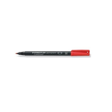 Staedtler 317-2 marcatore permanente Tipo di punta Rosso 10 pz (317-2)