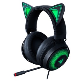 Razer Kraken Kitty Edition Auricolare Cablato A Padiglione Gaming Nero, Verde (RZ04-02980100-R3M1)