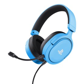 Trust GXT 498B Forta Auricolare Cablato A Padiglione Gaming Blu (25556)