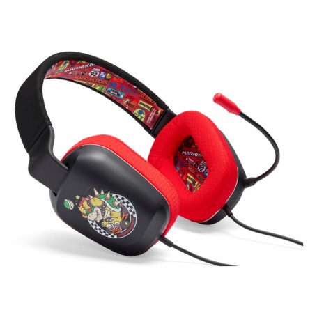 PowerA NSHS0398-01 cuffia e auricolare Cuffie Cablato A Padiglione Gaming Nero, Rosso