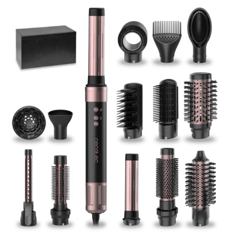 Cecotec Bamba CeramicCare 14in1 AirGlam Kit per lo styling dei capelli Nero 1400 W 1,8 m (251)