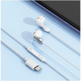 AURICOLARI A FILO TYPE C WHITE NEW (GP-OEU025RLBWY)