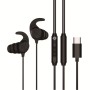 AURICOLARI IN EAR USB-C BLACK (BRENDAN05B)