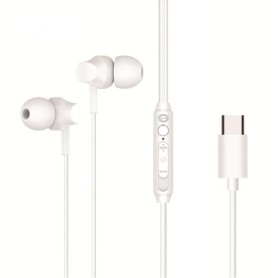AURICOLARI IN-EAR USB-C WHITE (BRENDAN03W)