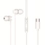 AURICOLARI IN-EAR USB-C WHITE (BRENDAN03W)