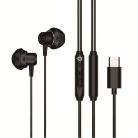 AURICOLARI EARBUDS USB-C BLACK (BRENDAN04B)