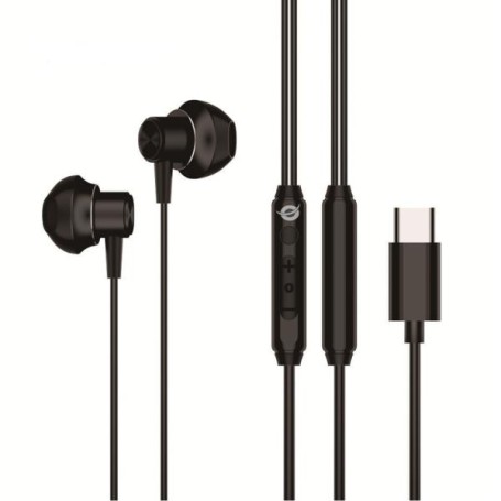AURICOLARI EARBUDS USB-C BLACK (BRENDAN04B)