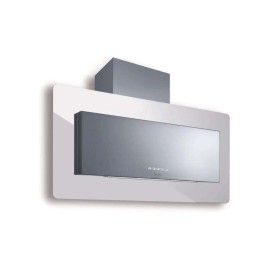 CAPPA TRISIA cm 90  Inox, vetro Bianco - 800 m3/h